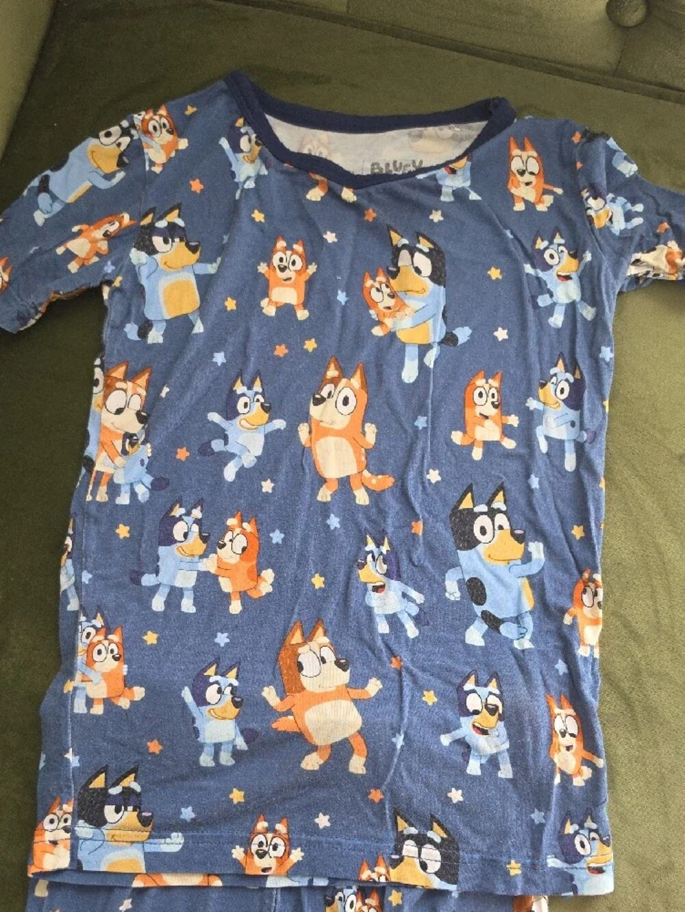 Little Sleepies Bluey Kids Pajama Set 4T